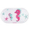 Canpol babies Protiskluzová podložka do vany - Mořský koník, růžová (47312301)