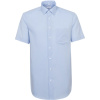 Seidensticker Košile Shirt Regular SSL, krátký rukáv COT783001037xj-light blue Modrá světlá 41