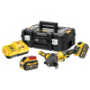 DeWalt DCG418X2 54V bruska 125 mm, 2 x 9,0 Ah
