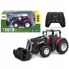 Traktor Červený RC 2,4 G Pohyblivá lyžica 1:24