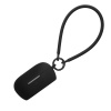 kwmobile kryt pro Bose QuietComfort Earbuds - silikonový Headphones obal with Hand řemínek - černá (kwmobile Case Compatible with Bose QuietComfort Earbuds - Silicone Headphones Cover with Hand Strap