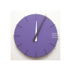 Dizajnové hodiny 10-019 CalleaDesign Mike 42cm (viac farebných verzií) Farba fialová klasik-73 - RAL4005