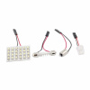 Led panel biela 24 LED 3 typy adaptérov
