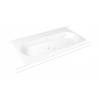 Kaldewei Centro umývadlo 90x50 cm obdĺžnik pultové umývadlo biela 902906013001