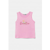 Detský bavlnený top United Colors of Benetton ružová farba, 3I1XGH012 3I1XGH012.P.Seasonal 98
