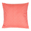 Bellatex Povláček bavlněný satén 40x40 cm Puntík červená