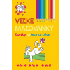 Veľké maľovanky Koníky a jednorožce