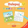 Dolepuj 3 rozdiely - zošit s ovečkou + samolepky - autor neuvedený