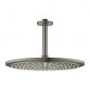 GROHE Rainshower Cosmopolitan 310 - Hlavová sprcha, 1 prúd, so sprchovým ramenom, kartáčovaný Hard Graphite 26067AL0