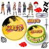 CUKROVÁ TLAČ Jedlý obrázok na tortu NARUTO UZUMAKI ANIME + MENO POSTAVY 18