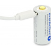 Batéria everActive 16340 3V Li-ion 700mAh micro USB s ochranou
