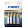 PHILIPS Premium Alkaline AA 4ks LR6M4B/10