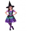 Amscan Detský kostým Čarodejnica fialový veľ. 7 – 8 rokov A9902769