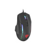 Genesis herná optická myš XENON 220 G2/RGB/Herná/Optická/Pre pravákov/12 400 DPI/Drôtová USB/Čierna NMG-1572