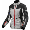 REVIT bunda SAND 4 H2O dámska silver/black - 46