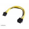 AKASA adaptér 12V ATX 8-Pin to PCIe 6+2 pin Adapter Cable AK-CBPW23-20