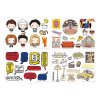 FaNaTtik Friends Tech Nálepka Pack