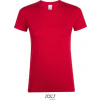 SOL´S REGENT / Dámske tričko s okrúhlym výstrihom - red XXL