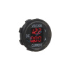 Digitálny ampérmeter a voltmeter 6-30V červený