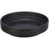 BE NORDIC keramická miska plytká, 0.3l / 16 cm, čierna