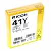 Originálny gelová náplň Ricoh 405764, žltá