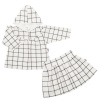 2-dielny komplet pre dievčatko New Baby Cool Girls - Biela - 80 (9–12m)
