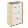 Komoda so šuplíkmi RIOMA TYP 22 Farba: Dub artisan + biela