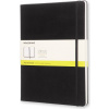 Nelinkovaný zápisník Moleskine v pevnej väzbe XL čierny