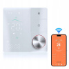 TUYA termostat Gombíky WiFi Matter Elektrické podlahové vykurovanie Biela