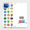 Knížkové flip pouzdro Mobiwear - Motorola Moto G 5G Plus - MH13P Owls hoo hoo - VÝPRODEJ (Parádní flip obal, kryt, pouzdro Mobiwear na mobilní telefon Motorola Moto G 5G Plus - MH13P Owls hoo hoo)