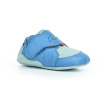 Affenzahn Krabbelschuh Leder Crawly Shark Blue barefoot capáčky 21 EUR