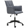 Livetastic OTOČNÁ STOLIČKA, mikrovlákno, sivá, čierna - Kancelárske série - 001998006802