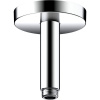 AXOR ShowerSolutions prívod zo stropu, rozeta Round, dĺžka 100 mm, chróm, 26432000