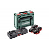 Metabo Základná súprava 4 x LiHD 8.0 Ah + ASC 145 Duo + metaBOX 145 685135000