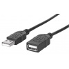 Manhattan Hi-Speed USB 2.0 extension cable USB A/USB A M/F 1m black