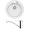 Set Alveus (dřez Niagara 10 White 11 + baterie Ruta Chrom) SETA560