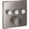 Grohe Grohtherm SmartControl vaňová/sprchová batéria podomietková s termostatom Hard Graphite 29126A00