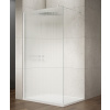 Gelco VARIO WHITE jednodielna sprchová zástena na inštaláciu k stene, sklo nordic, 1400 mm GX1514-07
