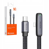 Kábel McDodo USB - USB typ C 1,2 m čierny