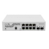 MikroTik Mikrotik CSS610-8G-2S+IN sieťový prepínač Gigabit Ethernet (10/100/1000) Podpora napájania cez Ethernet (PoE) Biela (CSS610-8G-2S+IN)