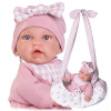 Antonio Juan 12441 PETIT - realistická bábika s mäkkým látkovým telom - 27 cm