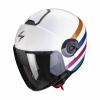 Moto přilba SCORPION EXO-CITY II BEE bílo/zeleno/zlatá - Velikost M