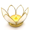 Svietnik Lotosový kvet Mušľa Capiz 7.5 cm