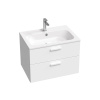 Ravak Chrome skrinka 70x49x50 cm závesná kúpeľňová skrinka pod umývadlo biela X000001777