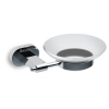 Ravak Držiak s miskou na mydlo CR 200.00 CHROME Ravak, sklo/chróm