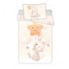 Jerry Fabrics Obliečky do postieľky Bunny Star baby 100 x 135, 40 x 60 cm