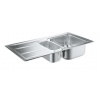 GROHE K400+ 31569SD0 Kuchynský drez 983x513 s automatickým odtokom, nerez GRO 31569SD0