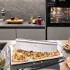 GEFU Darioso 38 x 30 cm - keramický kameň na pizzu so stojanom a nožom