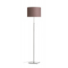 RENDL R12666 EDIKA stojanová lampa, dekoratívne hnedá matný nikel