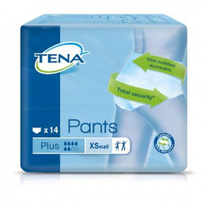 TENA Pants plus XS 14 kusov - Tena Pants Plus Extra S 14 ks